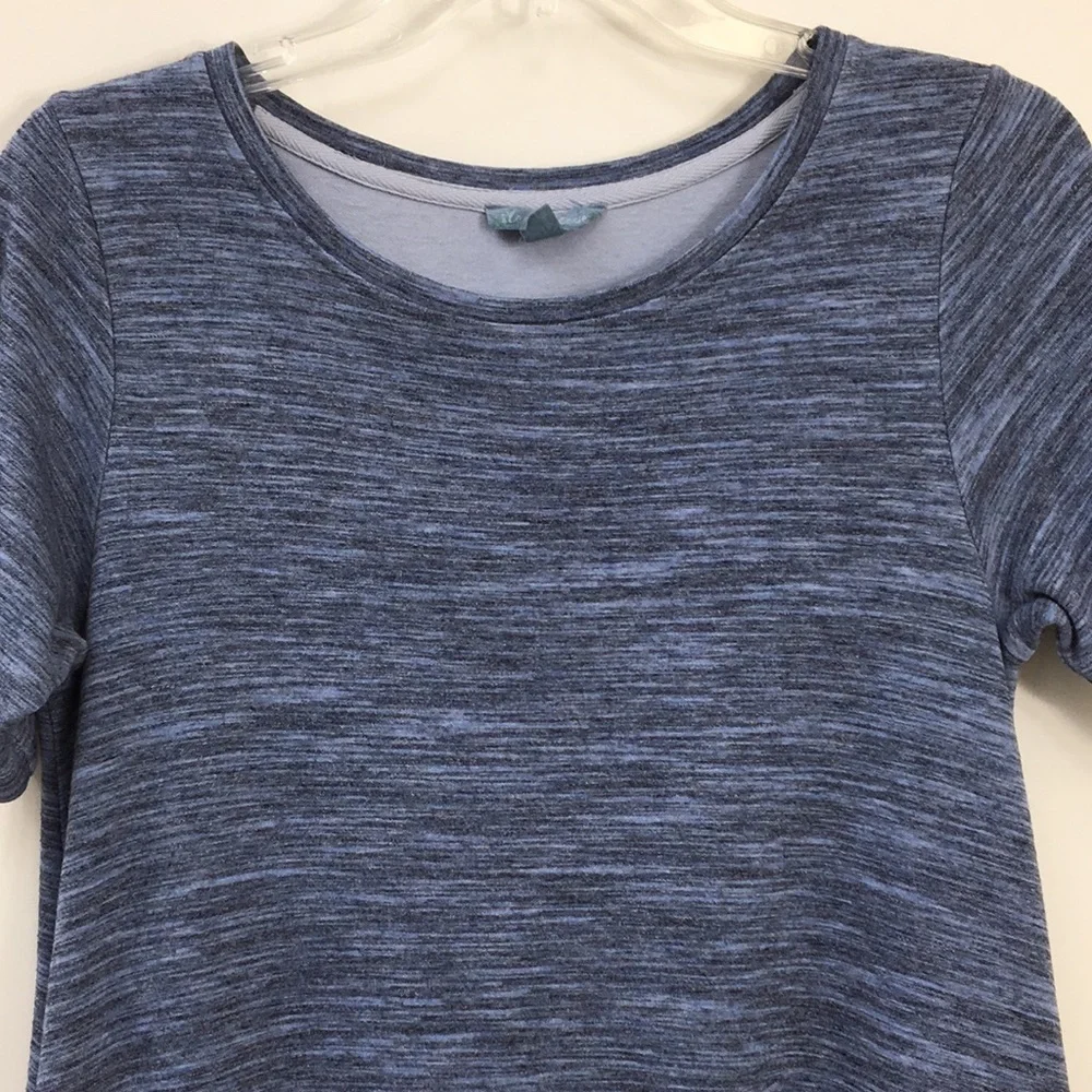 Fleur Bleue Women's Short Sleeve Tunic Tee Dress Size M EXCELLENT Condition